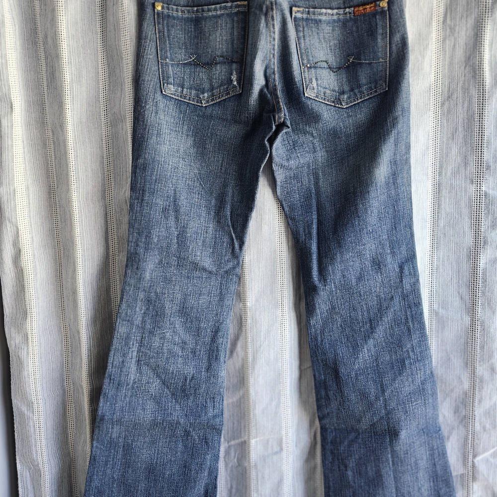 VINTAGE 7 For All Mankind Blue Flare Jeans
